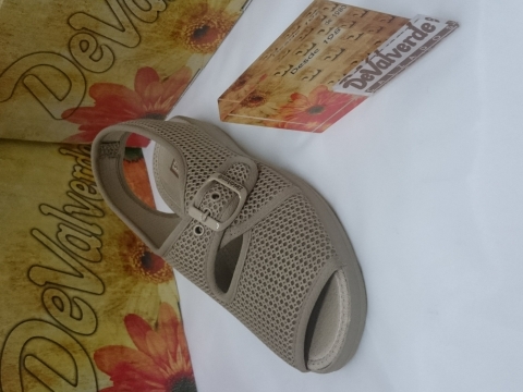 Zapatilla Señora De Valverde Mod 185 Arena