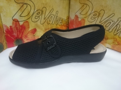 Zapatilla Señora De Valverde Mod 185 Negro 2