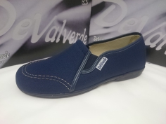 Zapatilla Caballero De Valverde Mod 3050 Marino