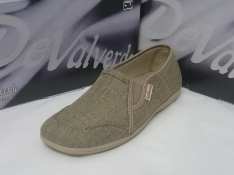 Zapatilla Caballero De Valverde Mod 3050 Kaky Zapatilla Caballero De Valverde Mod 3050 Kaky