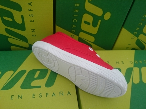 Zapatilla unisex Javer Mod 150 Rojo