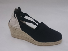 Valenciana Cintas Señora Negro