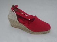 Valenciana Cintas Señora Rojo