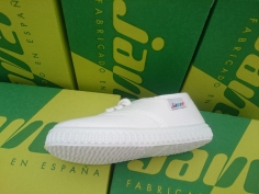 Zapatilla Unisex Javer Mod 60 blanco 2