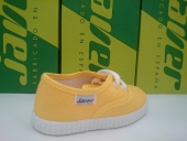 Zapatilla Lona Unisex Javer Mod 60 Amarillo