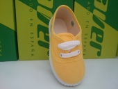 Zapatilla Lona Unisex Javer Mod 60 Amarillo