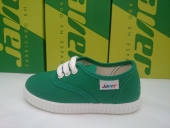 Zapatilla Lona Unisex Javer Mod 60 Verde
