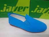 Zapatilla Lona Unisex Javer Kunfu Mod 55 Turquesa