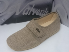 Zapatilla Caballero De Valverde Mod 3125 Taupe