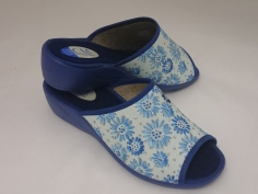 Zapatilla señora CM verano Azul