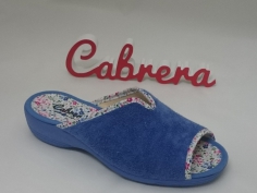 Zapatilla Cabrera Señora Mod 5172 Aguamar