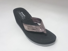 Chancla Beppi  Mod Cuña Plata Dedo