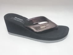 Chancla Beppi  Mod Cuña Plata Dedo 2