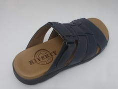 Sandalia Zueco Azul Riverty 2