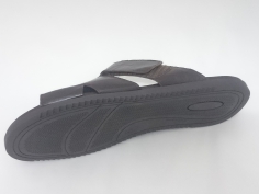 Sandalia Zueco Kalfu Marrón Velcro 2