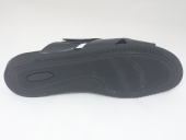 Sandalia Zueco Kalfu Negro Velcro