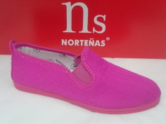 Zapatilla Lona Norteñas Mod 900 Fuxia