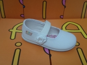 Zapatilla Lona Unisex Ralfis Mod 6674 Blanco