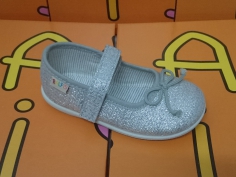 Zapatilla Lona Unisex Ralfis Mod 6956 Plata