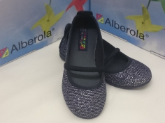Zapatilla Lona Niña Azul