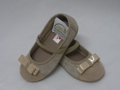 Zapatilla Lona Niña Beig 2