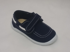 Zapatilla Lona Azul Nautico