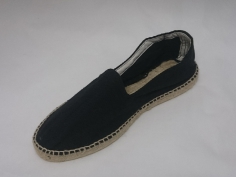 Alpargata Espiga Negro