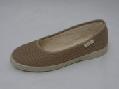 Zapatilla Señora Isasa Mod 305 Farma Tostado