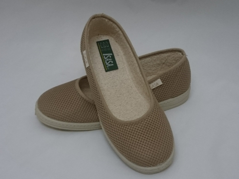 Zapatilla Señora Isasa Mod 305 Farma Tostado