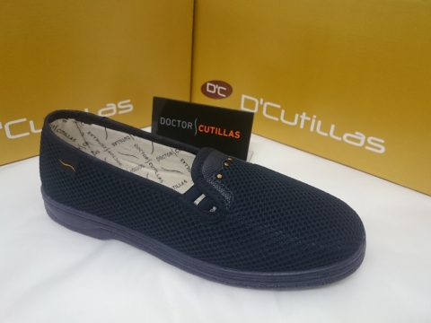 Zapatilla Señora Doctor Cutillas Mod 935 Azul