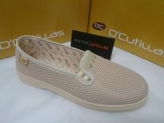 Zapatilla Señora Doctor Cutillas Mod 935 Beig