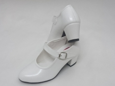 Zapato Flamenco Blanco 2