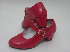 Zapato Flamenco Rojo 2
