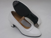 Zapato Flamenco Profesional Blanco