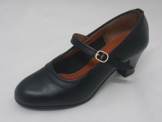 Zapato Flamenco Profesional Negro