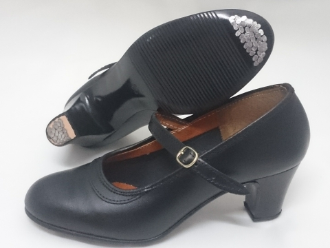 Zapato Flamenco Profesional Negro
