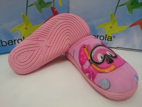 Zapatilla Alberola Mod A12802 Lycra Rosa