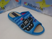 Zapatilla Alberola Mod Z10851 Turquesa
