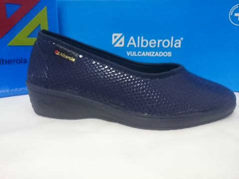Zapatilla Alberola Mod S 13806 Azul
