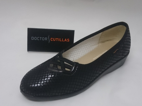 Zapato Señora Doctor Cutillas Mod 6331 Negro